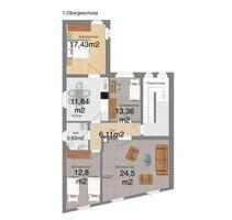 Wohnung zu vermieten 90 m2 4 Zimmer Küche Diele Bad - Kevelaer