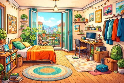 Foto - Hübsches Zimmer zur Untermiete - 400,00&nbsp;EUR Kaltmiete, ca.&nbsp; 18,00&nbsp;m&sup2;