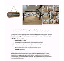 Charmante DG Wohnung zu vermieten - Türkheim