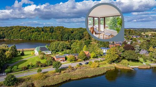 Foto - Maisonette mit Wasserblick - Großzügige Wohnung mit Blick übers Lindauer Noor