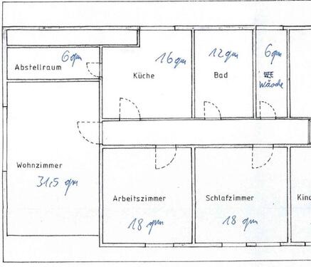 Foto - 3 Zimmer Wohnung mit hochwertiger Einbauküche