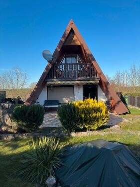 Foto - Finnhütte am Mündesee in Dobberzin b. Angermünde