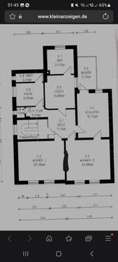 Foto - Große 4-Zimmer-Wohnung in Schleswig 125 m² - sofort bezugsbereit