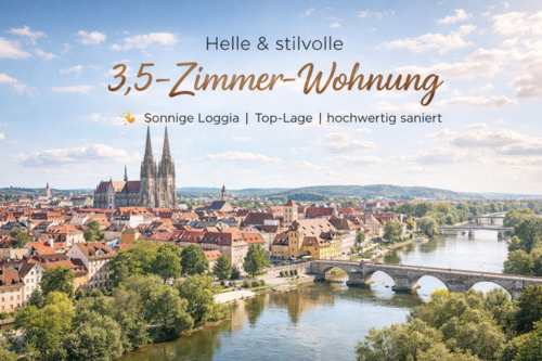 Foto - Traumhaft elegante 3,5-Zimmer-Wohnung - Licht, Ruhe & Qualität