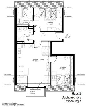 Foto - 3 Zimmer Etagenwohnung zur Miete in Sande