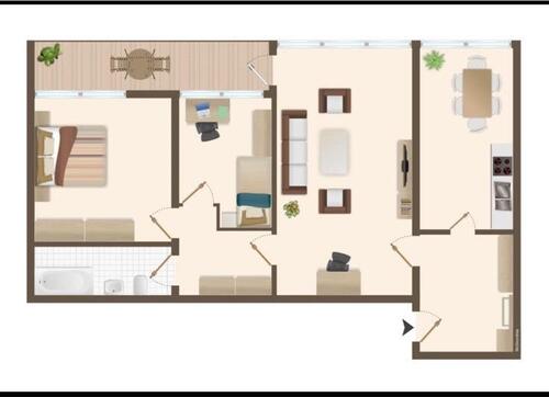 Foto - Helle 3 Zimmer Wohnung ab 15.12.2025