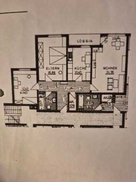 Foto - 3 Zi-Wohnung, Heepen, 2. OG, zentrale ruhige Lage mit gutem ÖPNV
