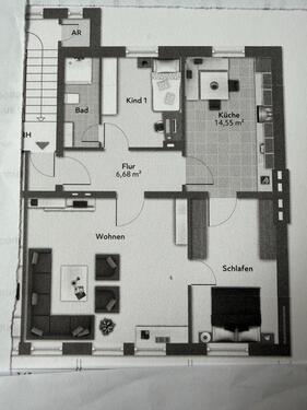 Foto - 3 Zimmer Etagenwohnung zur Miete in Dortmund