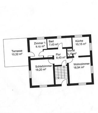 Foto - 2,5-Zimmer-Wohnung mit Terrasse in Bischberg zu vermieten