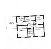 2,5-Zimmer-Wohnung mit Terrasse in Bischberg zu vermieten