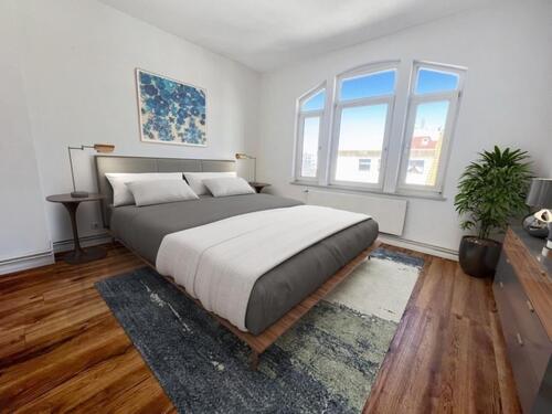 Foto - moderne 3-Zimmer-Wohnung mit Balkon im charmanten Altbau