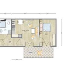 Moderne 2-Raumwohnung im Erstbezug mit Balkon oder Terrasse - Greifswald