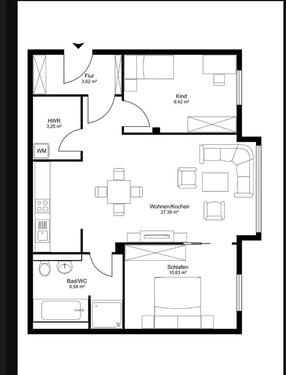 Foto - Helle 3-Zimmer-Neubauwohnung in Dresden-Trachau (Erstbezug 2018)