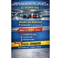 Tiefgaragenstellplatz in Overath Bahnhof - Engelskirchen