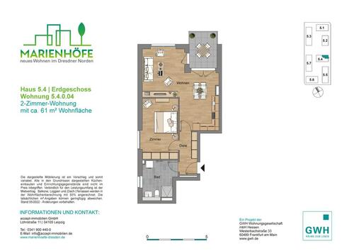 Foto - 2 Zimmer Etagenwohnung zur Miete in Dresden