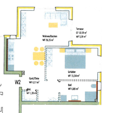Foto - Barrierearme 2-Zimmer Erdgeschosswohnung in 49186 Bad Iburg