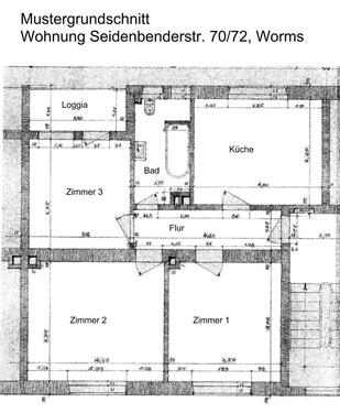 Foto - Etagenwohnung in Worms