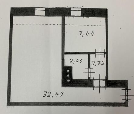 Foto - Großzügiges Appartement 45 qm, ab 15.04.2026 frei
