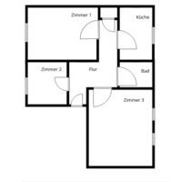 Mietwohnung in Vellmar-West - 740,00&nbsp;EUR Kaltmiete, ca.&nbsp; 73,00&nbsp;m&sup2; in Vellmar (PLZ: 34246)