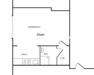 Wohnungsswap - 1 Zimmer, 24 m² - Grillparzerstraße, Hamburg-Nord, Hamburg
