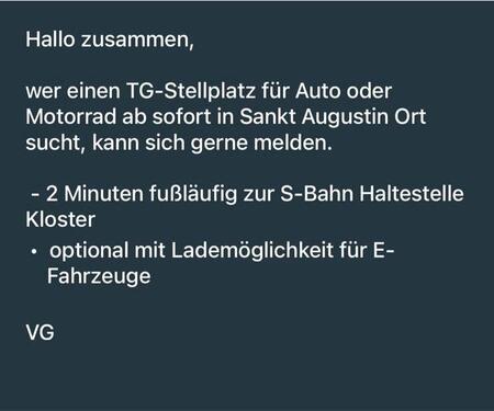 Foto - Tiefgaragen-Stellplatz Sankt Augustin Ort
