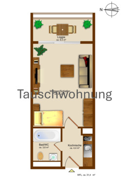 Foto - Apartment Exchange – Arabellapark for Karlsfeld–Altomünster