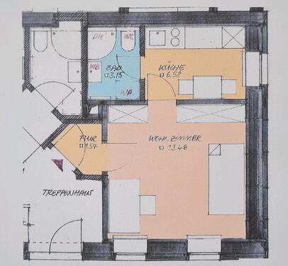 Foto - 1 Zimmer Etagenwohnung in Dresden