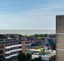 Büsum: Gepflegte 2-Zimmer Wohnung nahe des Zentrums von Büsum mit Meerblick