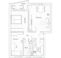 Sanierte 3 Zimmerwohnung in toller Lage - Lübeck Sankt Lorenz Nord