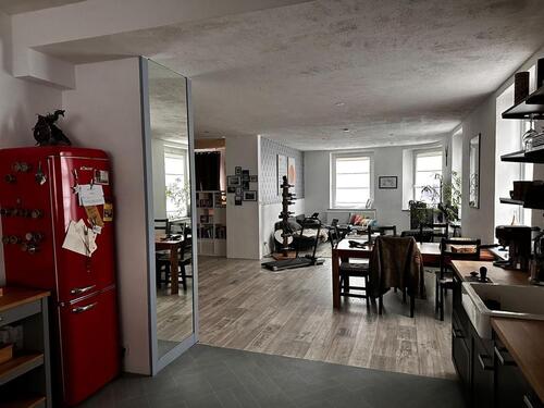 Foto - Cooles Loft im Herzen von Goslar- Küche - Billardtisch