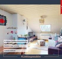 2-Zimmer Dachgeschosswohnung || Lichtdurchflutet || Beliebte Lage in Brühl