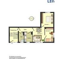 Demnächst frei! 3-Zimmer-Wohnung in Bergkamen Rünthe