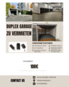 Foto - Stellplatz Duplex Garage - 95,00 EUR Miete,