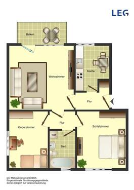 Foto - Ihr neues Zuhause in Weddinghofen, mit Bodenbelag und Tapeten