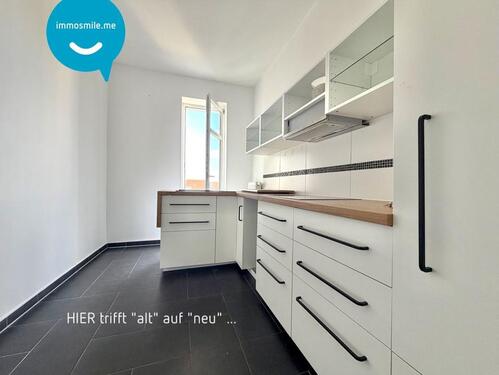 Foto - 2 Zimmer • mit Einbauküche • in Chemnitz • Lutherviertel • zur Miete • Dielenboden • ab sofort frei