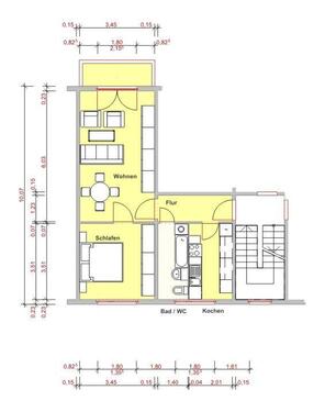 Foto - 2 Zimmer Etagenwohnung zur Miete in Nünchritz