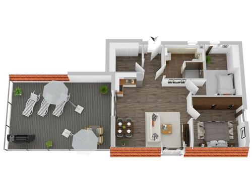 Foto - Etagenwohnung in Lingen (Ems) zur Miete