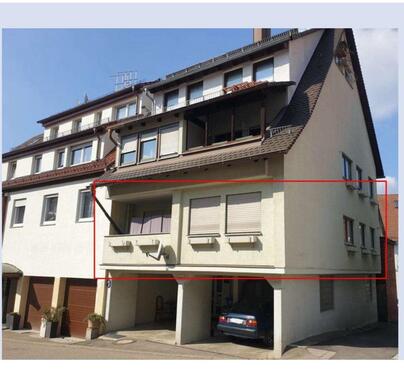 Foto - 2.5 Zimmer Wohnung mit Balkon und EBK( teilmöbliert)