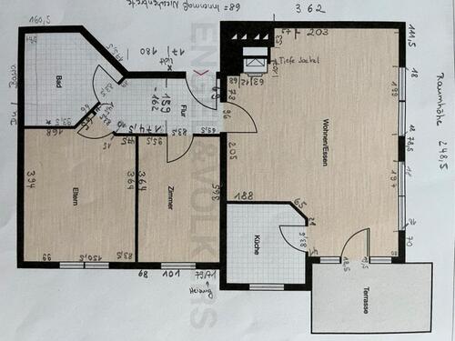 Foto - Etagenwohnung in Bad Soden am Taunus zur Miete