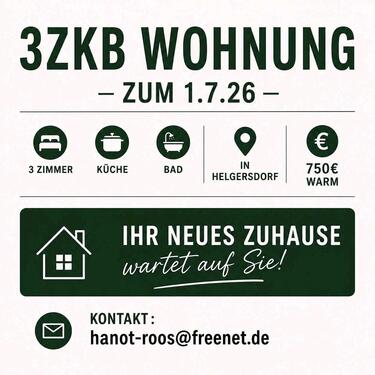 Foto - 3 ZKB Wohnung - 750,00&nbsp;EUR Kaltmiete, ca.&nbsp; 70,00&nbsp;m&sup2;