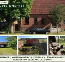 Charmanter Vierseithof mit Weitblick über Felder und Wiesen - Rheinsberg