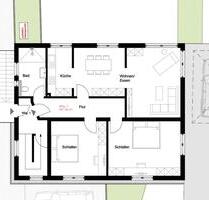 helle, lichtdurchflutete Wohnung - Saarburg