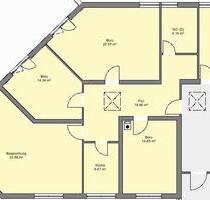 Hausmeisterwohnung in Bexbach, Penthouse mit Dachterrasse