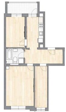 Foto - 3 Zimmer Etagenwohnung zur Miete in Leipzig