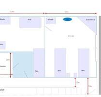 Wohnung, Möbliertes Studenten Studio - 35 m² - Saarbrücken Brebach-Fechingen