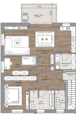 Foto - Etagenwohnung in Visbek