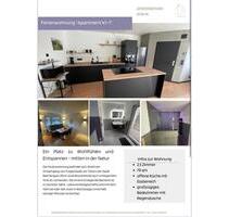 2,5 Zimmer Wohnung vollmöbliert, zur Miete, Kurz-Langfristig - Bad Saulgau