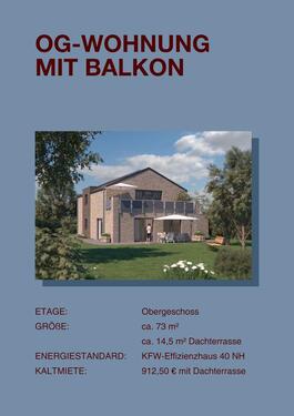 Foto - OG-Wohnung mit Balkon Erstbezug