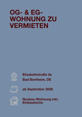 Foto - 3 Zimmer Etagenwohnung zur Miete in Bad Bentheim