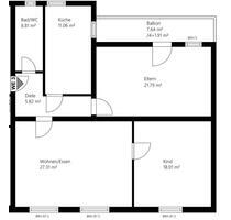 Kernsanierte 3 Zimmer Wohnung - mit Parkplatz - Dortmund Aplerbeck